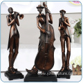 Outdoor Bronze Music Statue For Sale